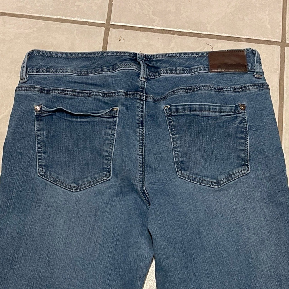 Maurices Denim with Brown Leather Accent - Picture 5 of 9